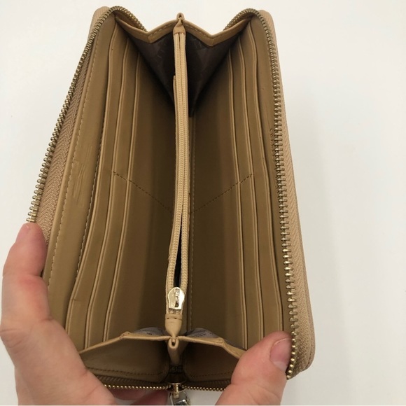 CHARLES & KEITH Tan Colour Block Wallet - Picture 5 of 5